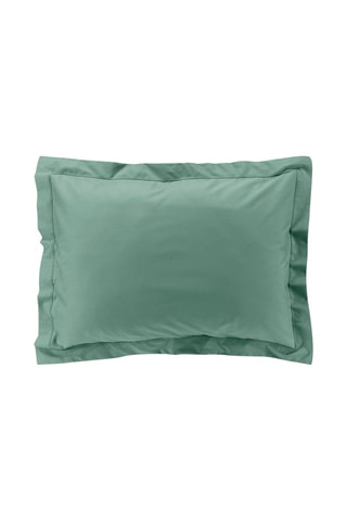 Taie d'oreiller en percale de coton 78 fils/cm² Percaline - Vert
