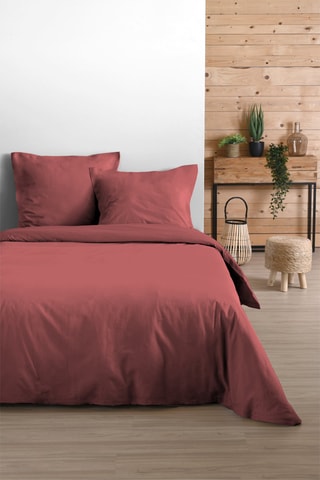Housse de couette Eden - Terracotta