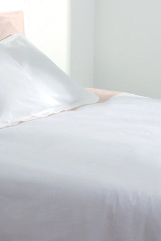 Housse de couette en coton 115 g/m² - Blanc
