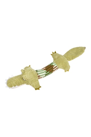 Peluche sonore crocodile Vert pâle