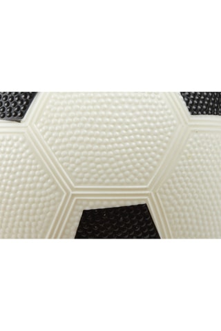 Jouet ballon de foot - 
Noir et écru