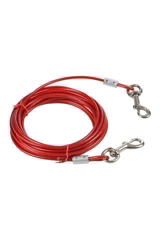 Cable d'attache - Rouge - 6 m x 5 mm