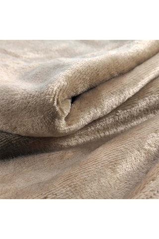 Plaid Flanou - Taupe - 180 x 220 cm