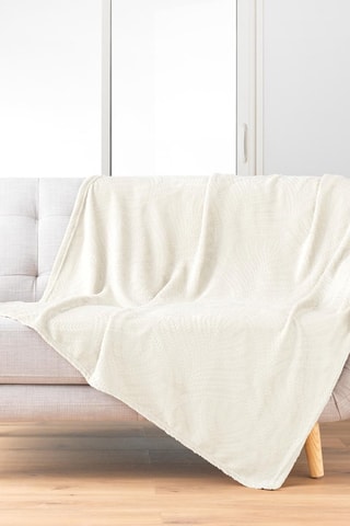 Plaid Nelia - Naturel - 125 x 150 cm