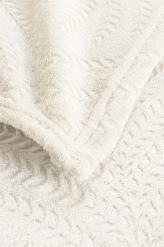 Plaid Nelia - Naturel - 125 x 150 cm