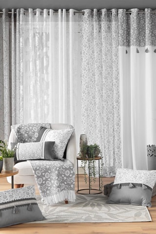 Plaid Flavie - Gris - 125 x 150 cm