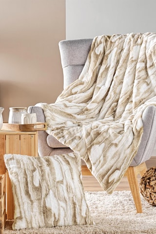 Plaid Cheyenne - Naturel - 125 x 150 cm