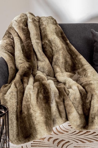 Plaid - Marron - 120 x 160 cm