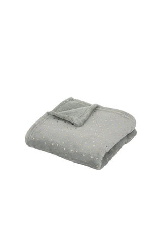 Plaid - Bleu - 75 x 100 cm