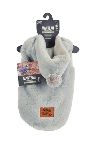 Manteau à capuche - Taille S - Ecru