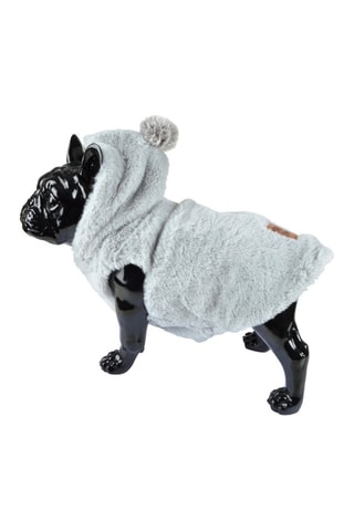 Manteau à capuche - Taille L - Ecru