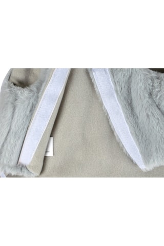 Manteau à capuche - Taille L - Ecru