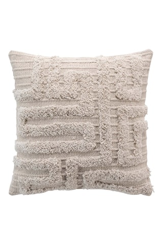 Housse de coussin Alixia Beige - 40 x 40 cm
