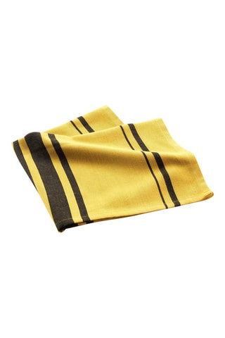 Torchon Comptoir - Jaune et gris