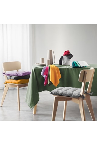 3 serviettes de table Mistral Blanc