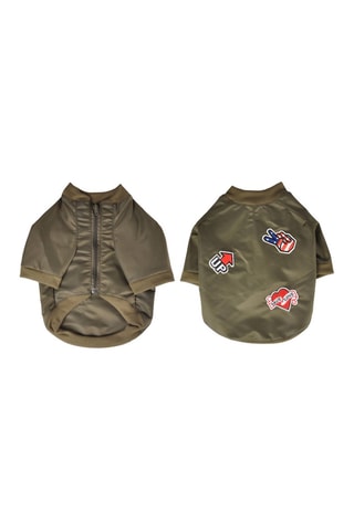 Blouson pour chien  
Kaki - Taille L