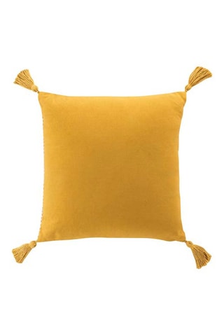 Coussin déhoussable Louisette Jaune - 40 x 40 cm