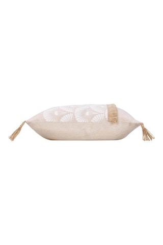 Coussin déhoussable  Bahina - Blanc - 40 x 40 cm