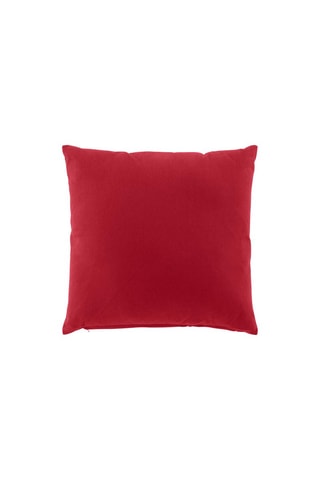 Coussin déhoussable Twily - Rouge - 45 x 45 cm