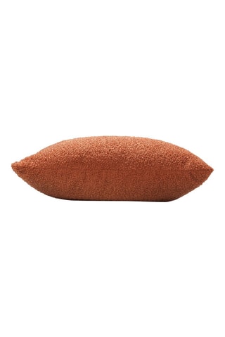 Coussin déhoussable Wooly - Terracotta - 45 x 45 cm
