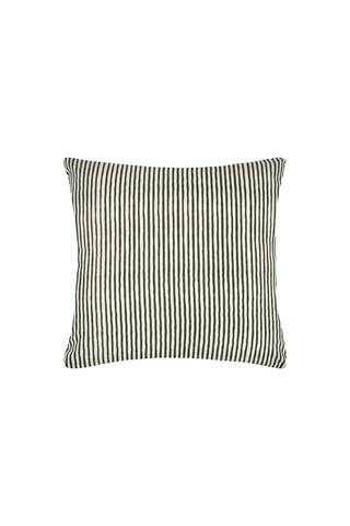 Coussin Soleia - Vert et blanc - 45 x 45 cm