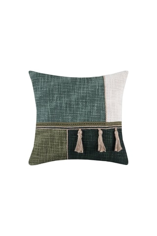 Coussin Vibes - Vert et noir - 40 x 40 cm