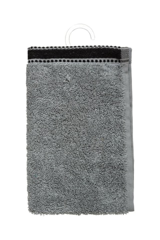 Serviette invité Joia - Gris - 30 x 50 cm