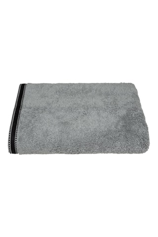 Drap de douche Joia - Gris - 100 x 150 cm