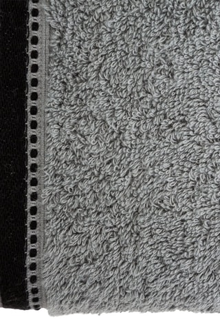 Drap de douche Joia - Gris - 100 x 150 cm