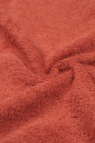 Serviette de toilette en coton biologique Lagune - Terracotta - 50 x 90 cm