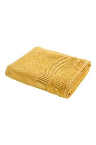 Drap de bain Tendresse - Jaune - 90 x 150 cm