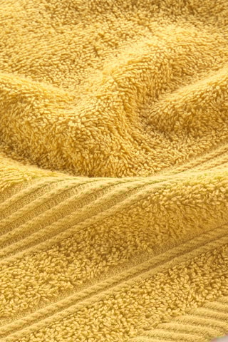 Serviette invité Tendresse - 30 x 50 cm - Jaune