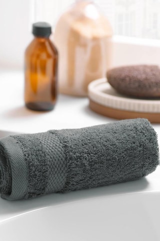 Serviette invité - Gris - 30 x 30 cm