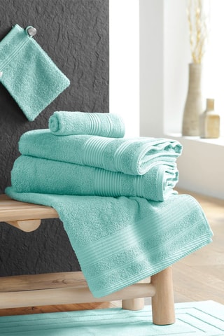 Drap de douche Tendresse Céladon - 70 x 130 cm