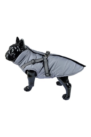 Doudoune avec harnais réfléchissant - Taille L - Gris