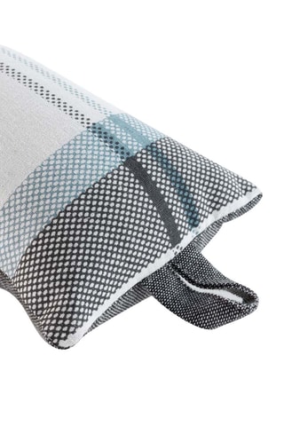 Bas de porte Megeve Blanc et gris - 80 x 10 cm