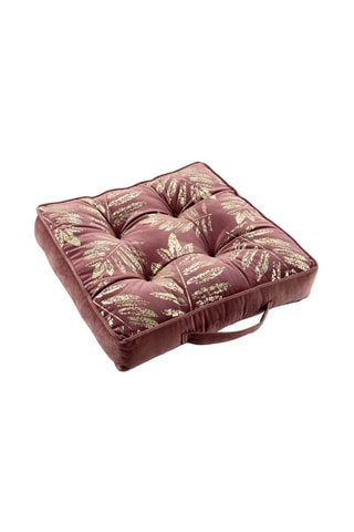 Coussin de sol Adelor Vieux rose - 40 x 40 x 8 cm