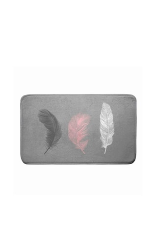 Tapis de bain Penelope Gris - 45 x 75 cm