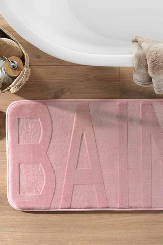 Tapis de bain Bain Rose - 45 x 75 cm
