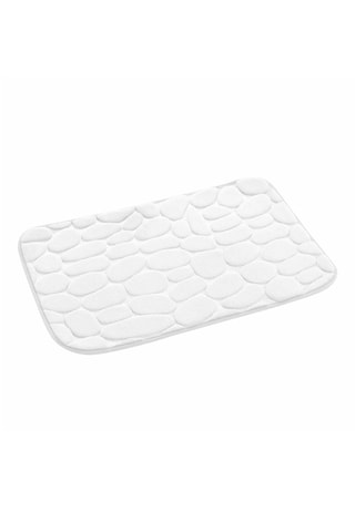 Tapis de bain Ricochet - Blanc - 50 x 80 cm