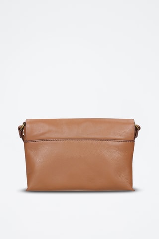 Leren Schoudertas Torria Luna - Camel 