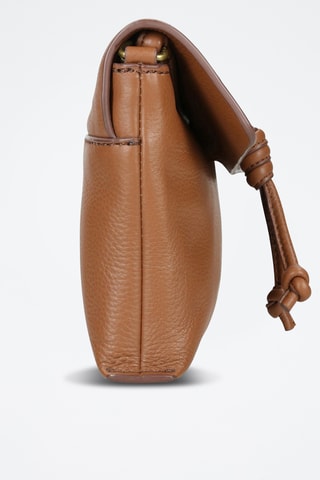 Leren Schoudertas Torria Luna - Camel 