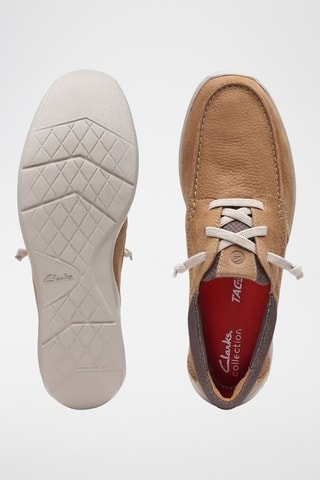 Derbys en nubuck - Beige clair