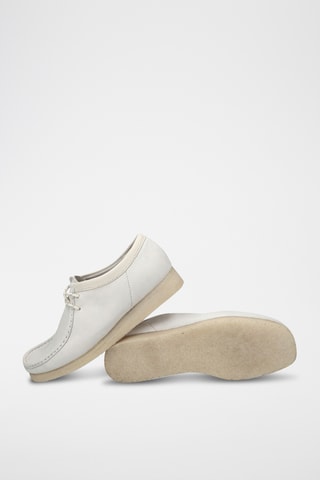 Derbys en nubuck Wallabee - Blanc
