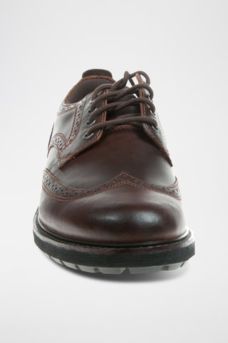 Derbys en cuir Batcombe - Marron foncé