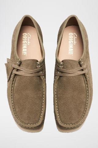 Derbys en nubuck Wallabee - Kaki
