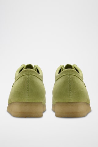 Derbys en nubuck Wallabee - Vert clair