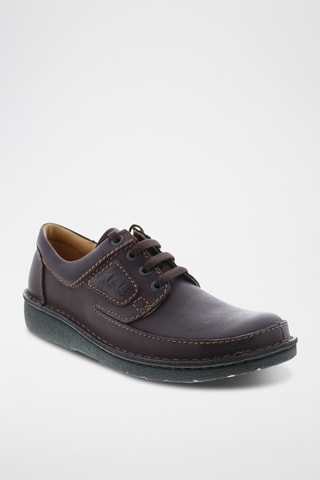Derbys en cuir Nature - Marron