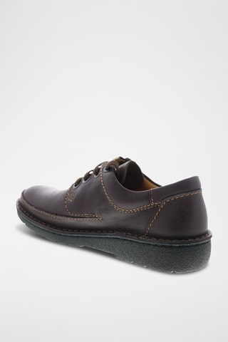Derbys en cuir Nature - Marron