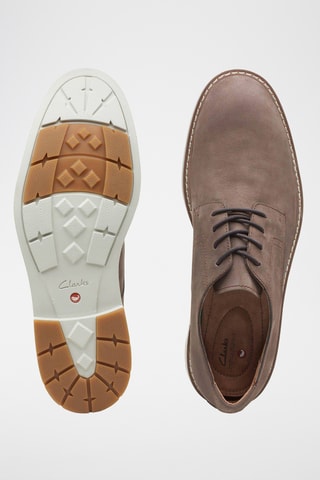 Derbys en nubuck Un - Taupe
